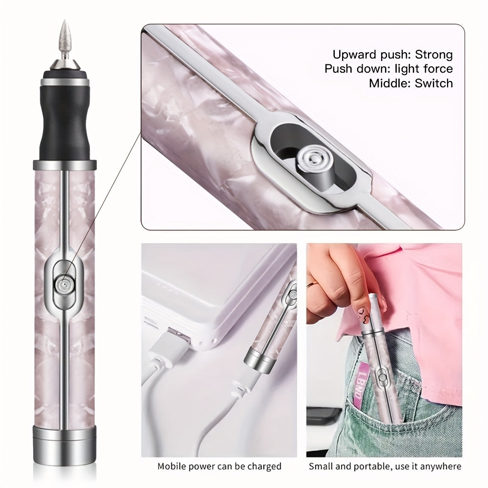 GlowNail Pro™ – Professional Electric Nail Drill
