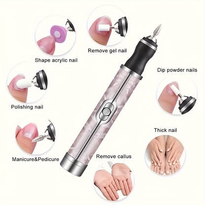 GlowNail Pro™ – Professional Electric Nail Drill