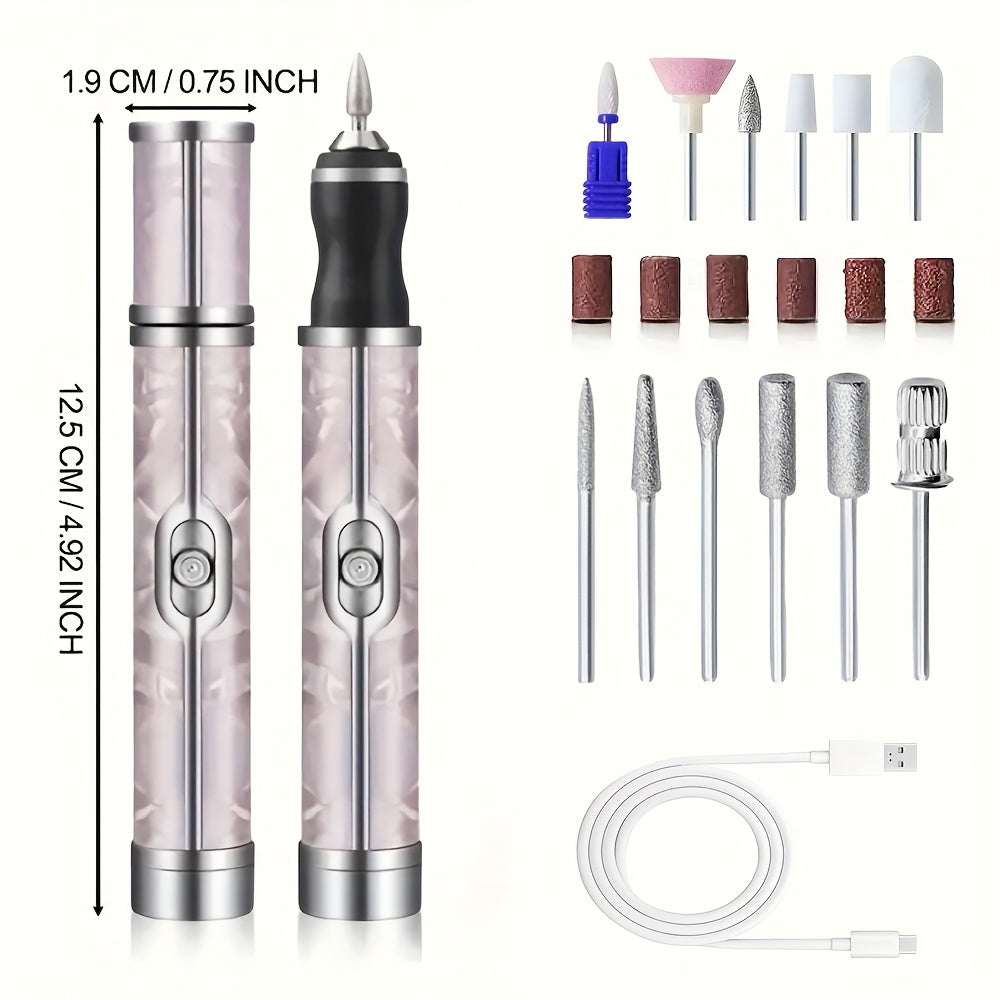 GlowNail Pro™ – Professional Electric Nail Drill