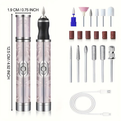 GlowNail Pro™ – Professional Electric Nail Drill